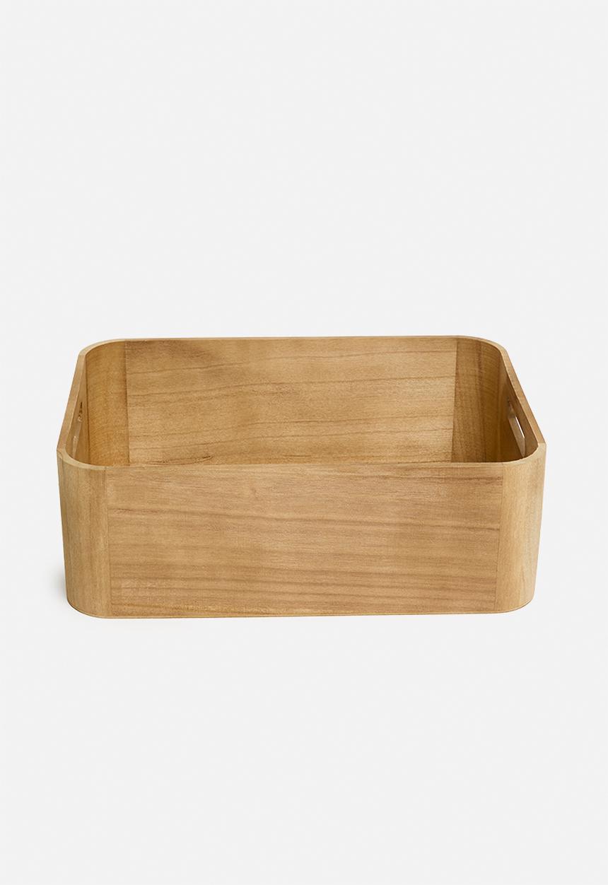 Storage Solutions - Niko nesting box set of 3 - brown