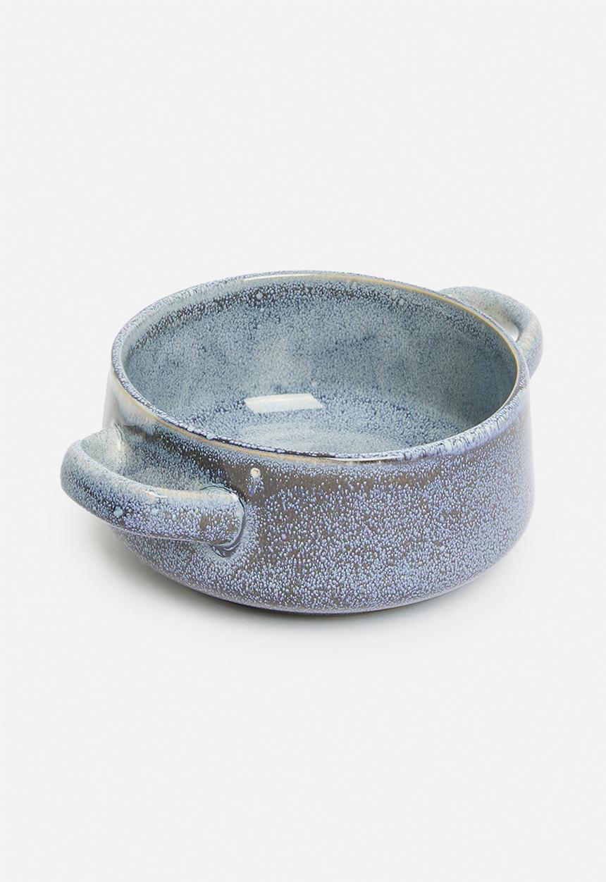 Excellent Houseware - Tummy hug soup bowl set of 2 - blue