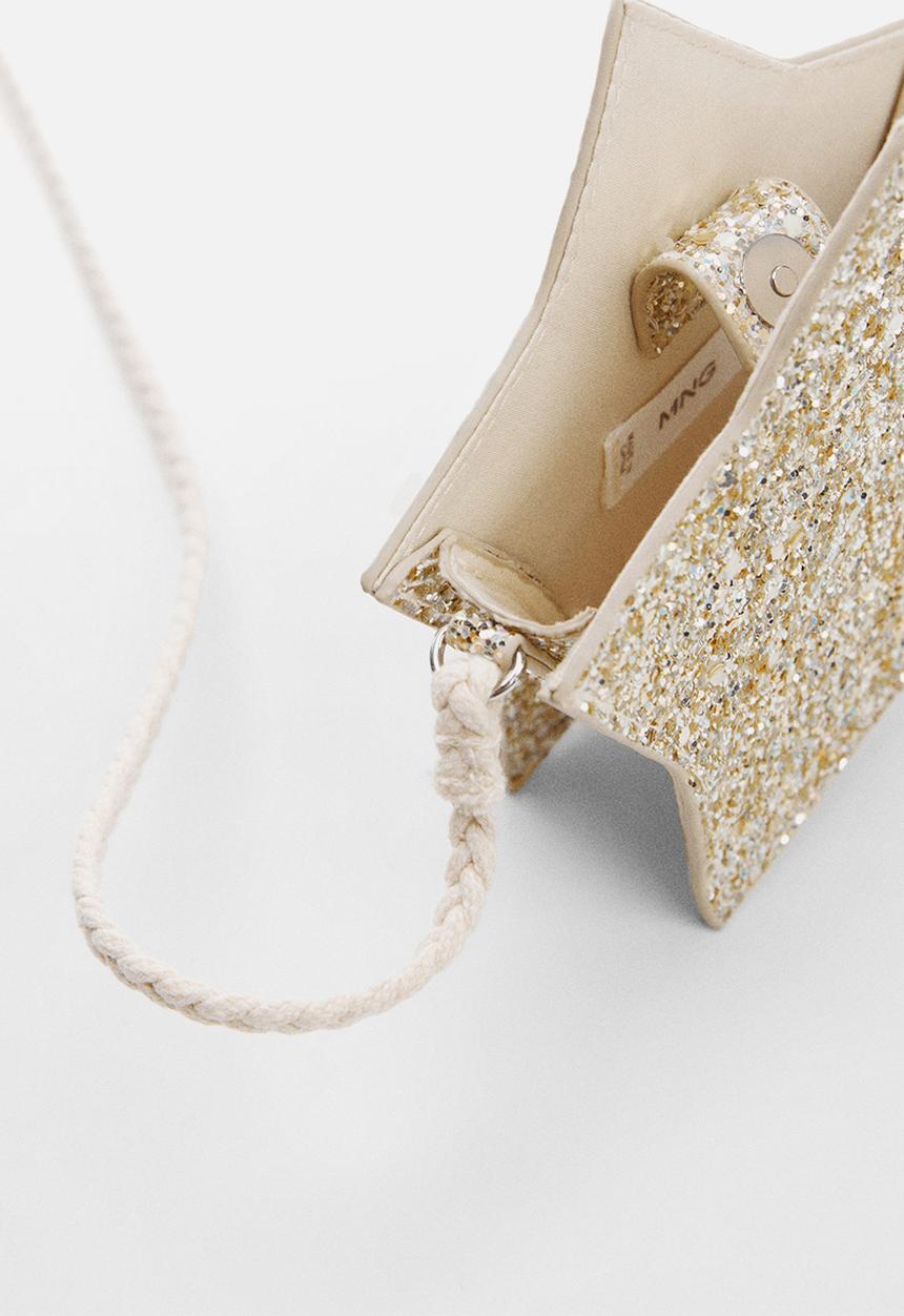 MANGO - Bag estrelli - gold