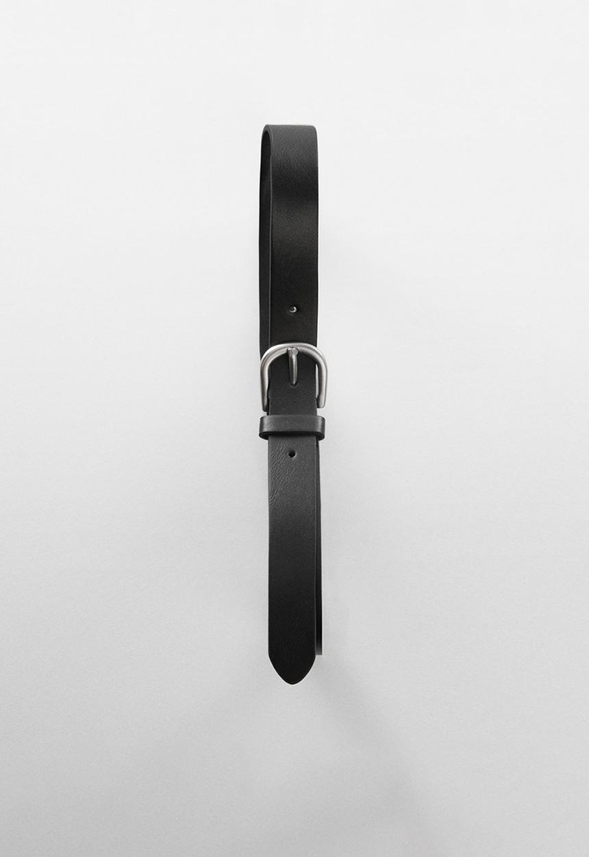 MANGO - Belt albert - black