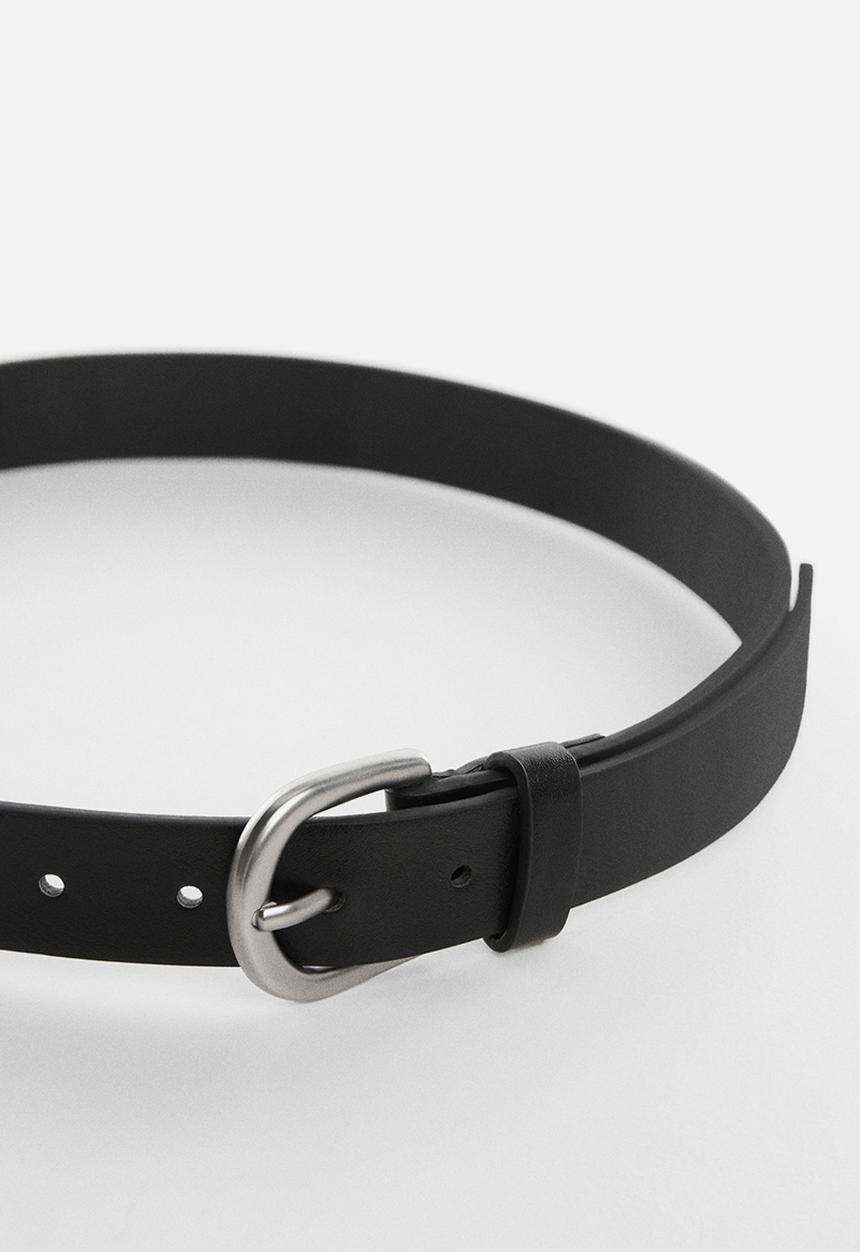 MANGO - Belt albert - black