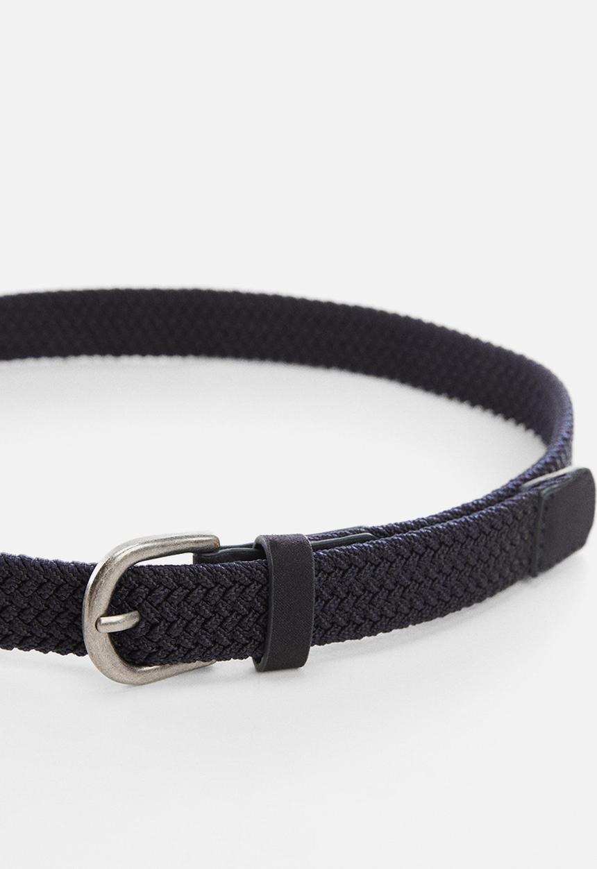 MANGO - Belt henry - navy