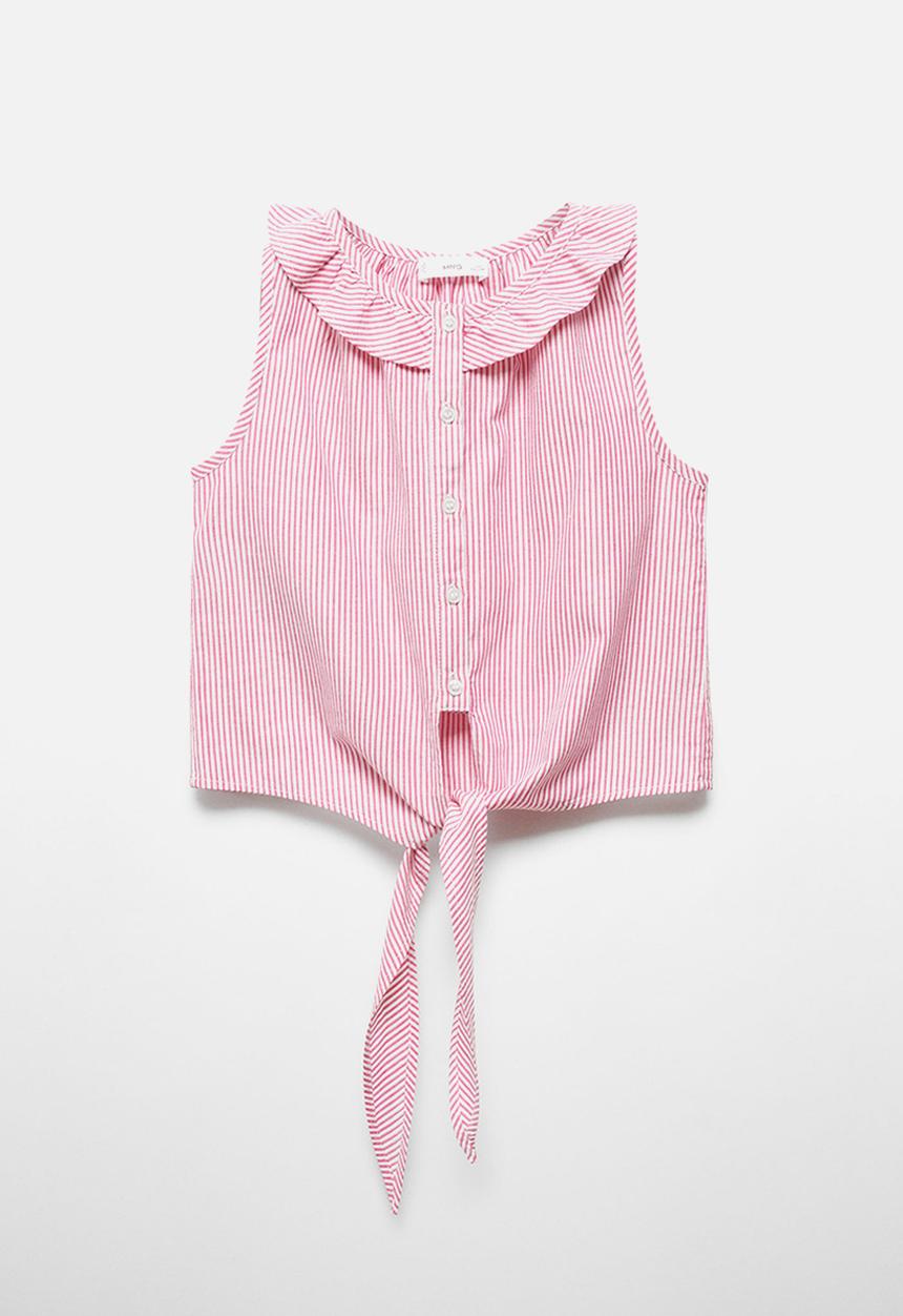 MANGO - Blouse kane - red