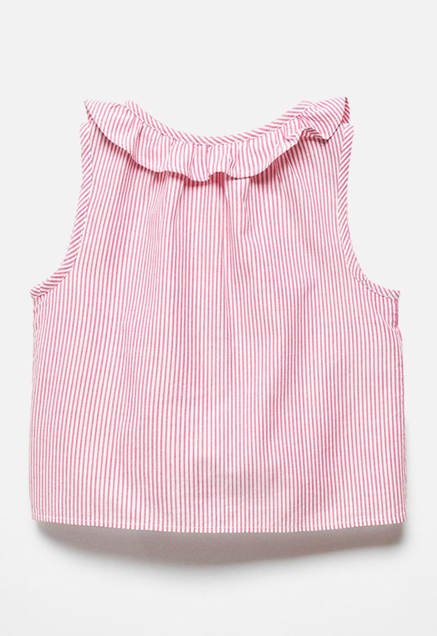 MANGO - Blouse kane - red