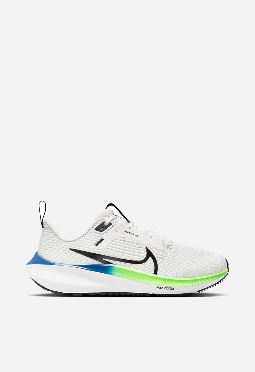 Nike - Nike Air Zoom Pegasus 40 - Platinum Tint/Black-White-Green Strike