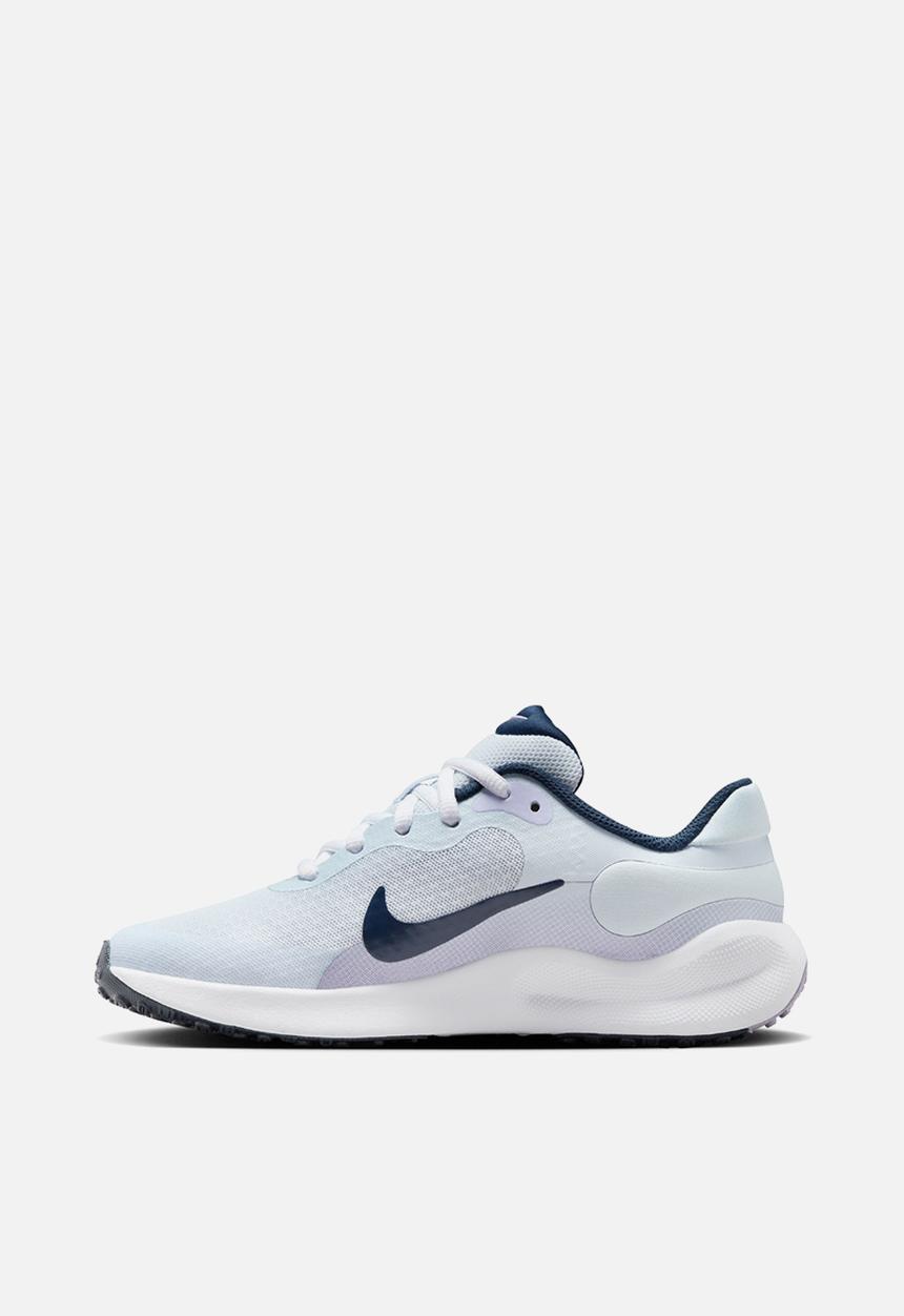 Nike - Nike Revolution 7 (Gs) - Football Grey/Midnight Navy-Lilac Bloom