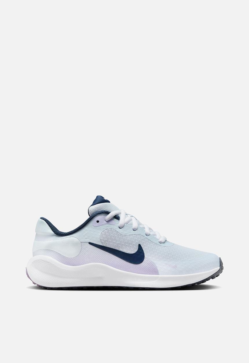 Nike - Nike Revolution 7 (Gs) - Football Grey/Midnight Navy-Lilac Bloom