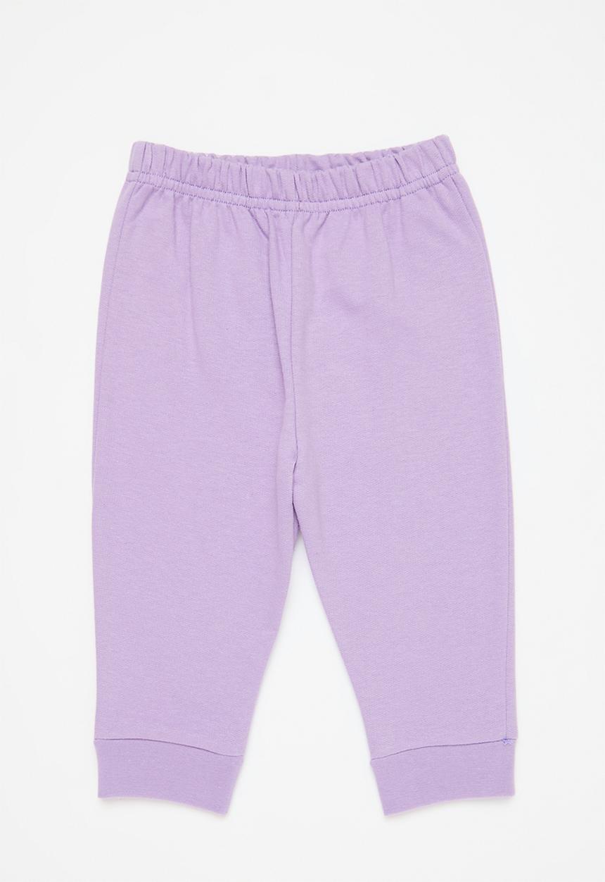 Pop Candy - 2 Pack joggers-pink & lilac