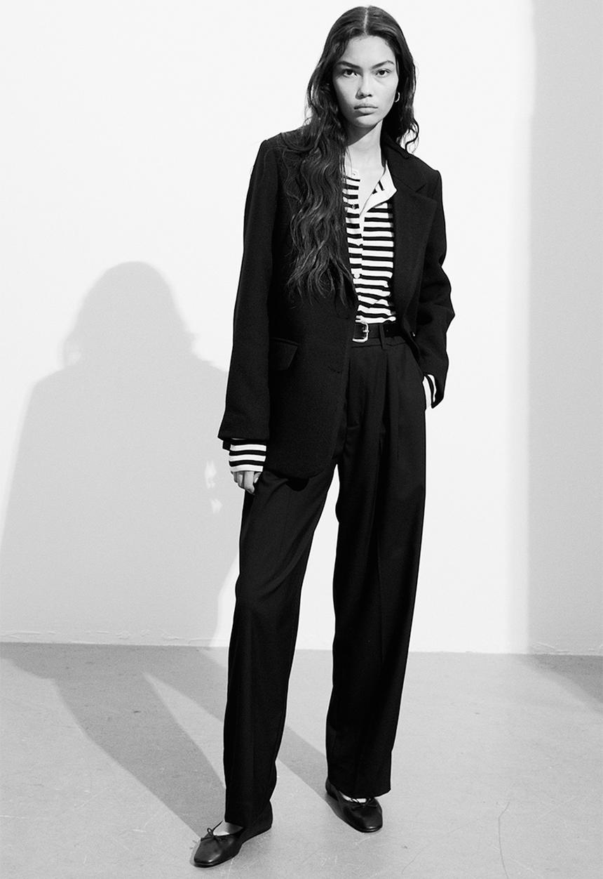 H&M - Fine-knit cardigan - black, multi