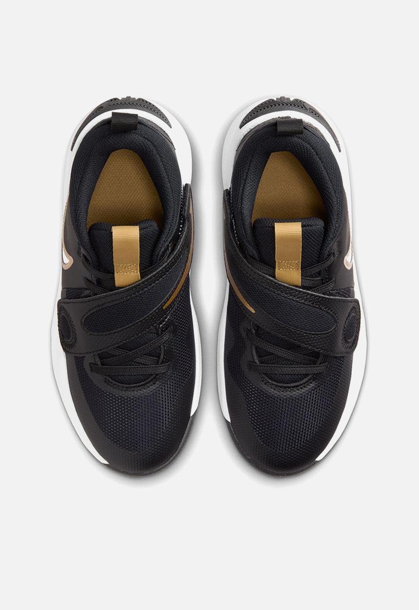 Nike - Nike Team Hustle D 11 - Black/Metallic Gold-White