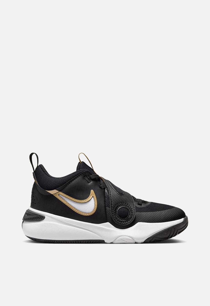 Nike - Nike Team Hustle D 11 - Black/Metallic Gold-White