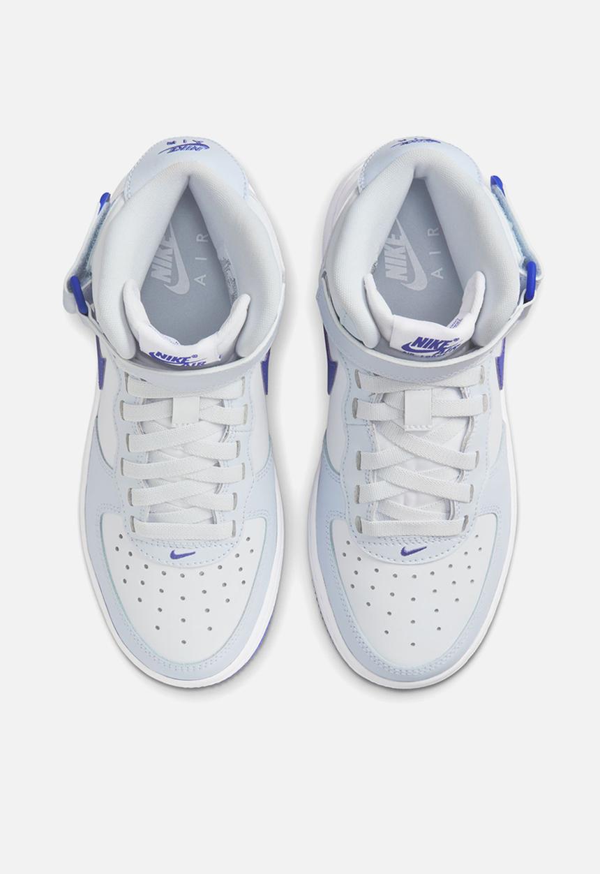 Nike - Nike Air Force 1 Mid Easyon - Football Grey/Persian Violet-White