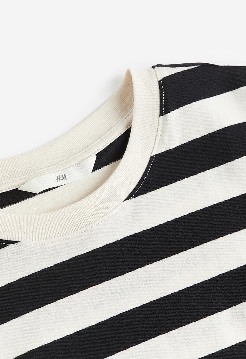 H&M - Cotton t-shirt - white, multi, black