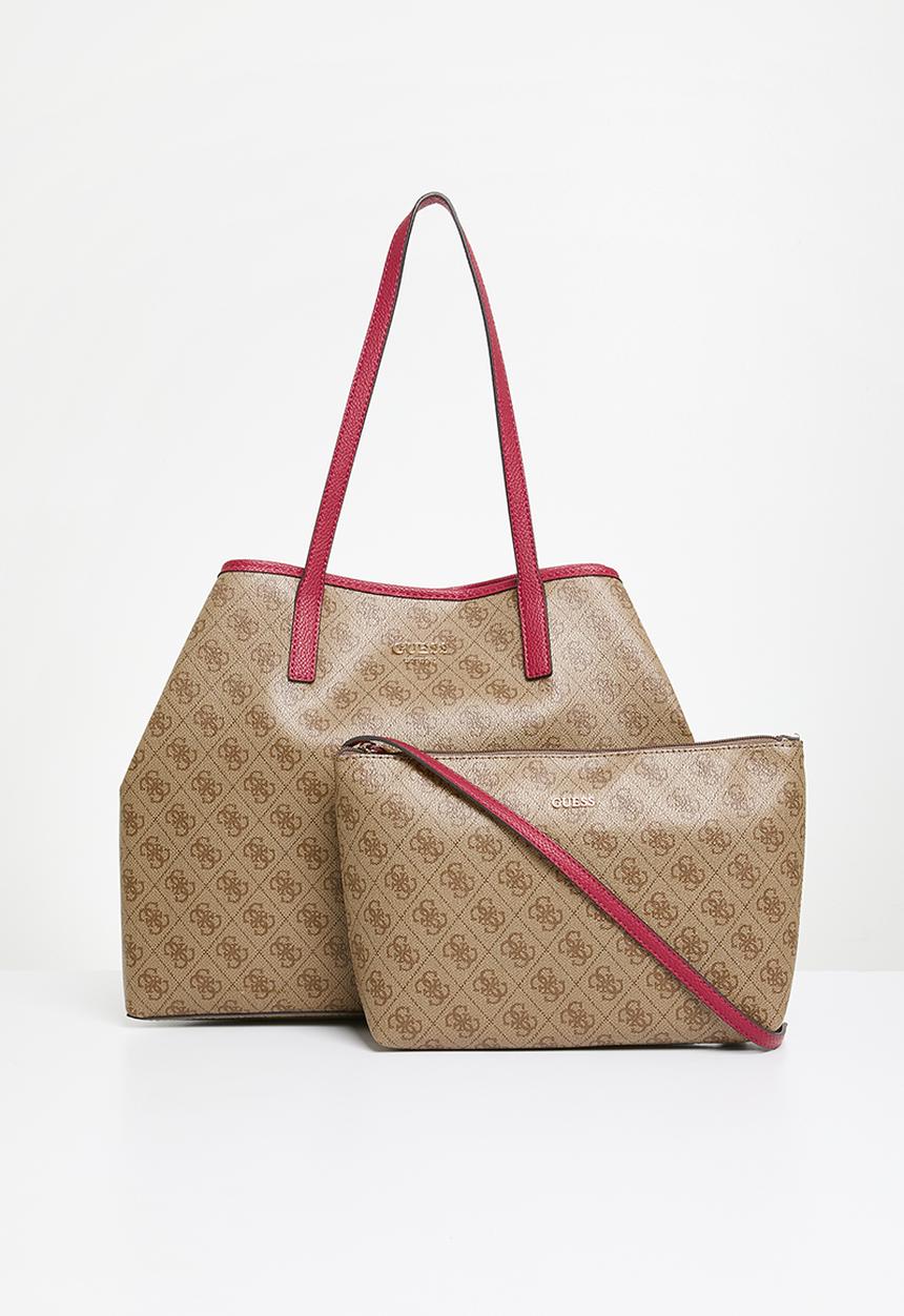 GUESS - Vikky large tote - brown