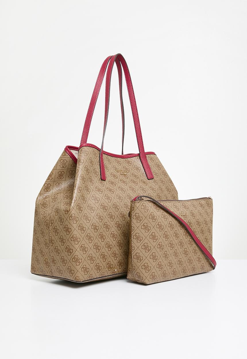 GUESS - Vikky large tote - brown
