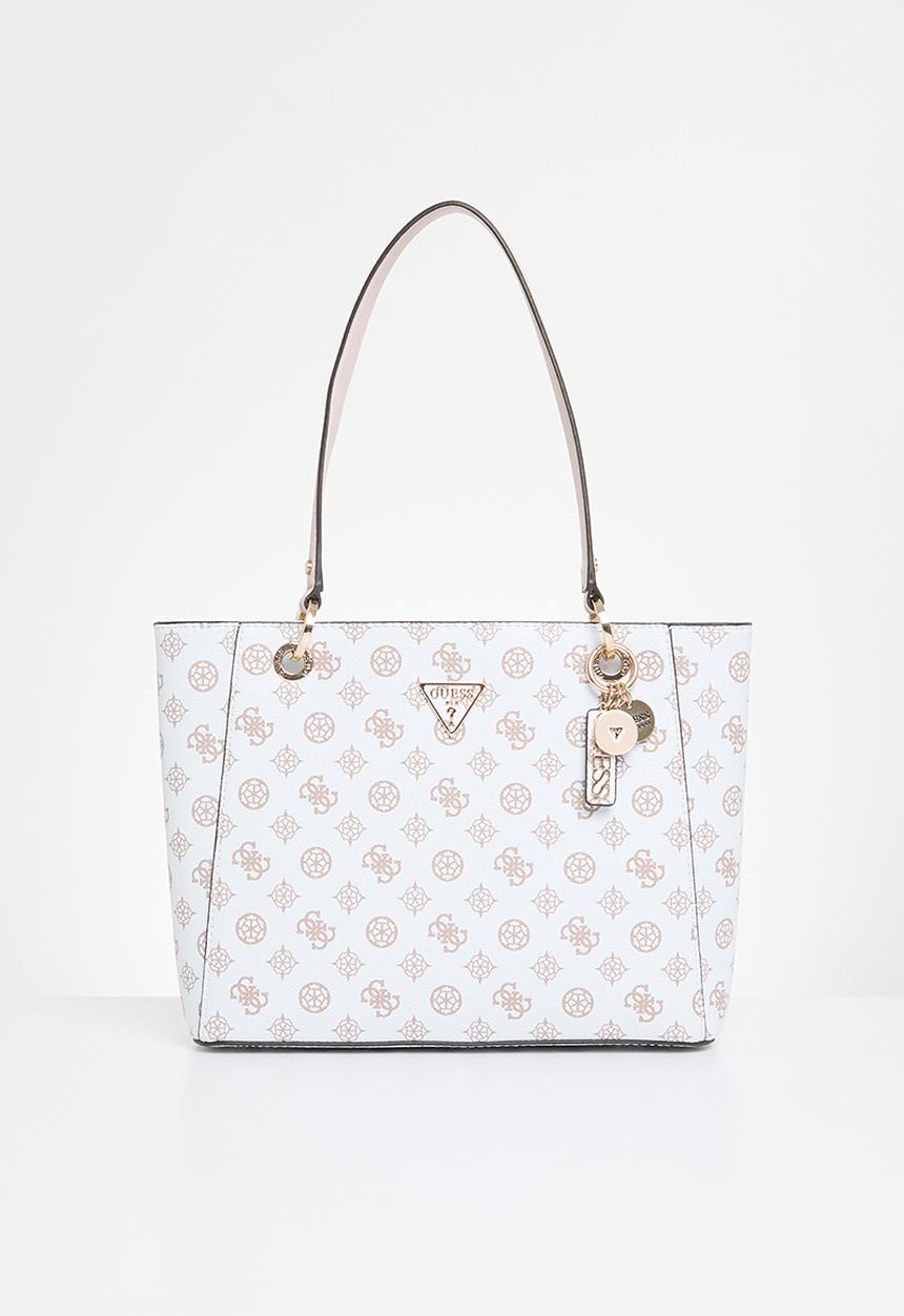 GUESS - Noelle small noel tote - white logo