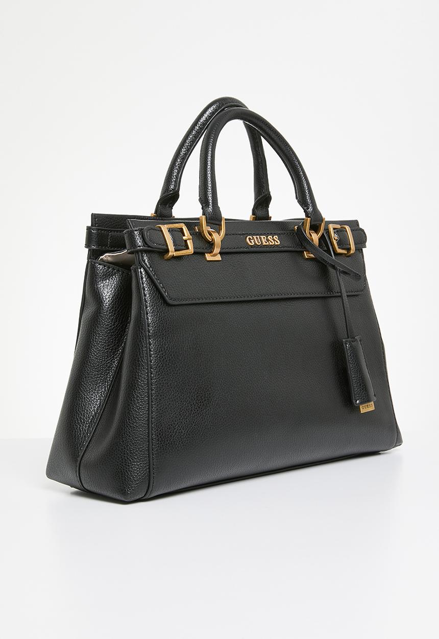 GUESS - Sestri luxury satchel - black