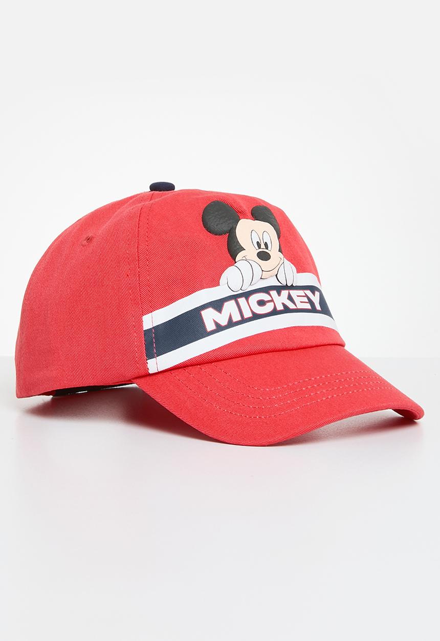 Cotton On - Licensed dad cap - lcn dis mickey/anthurium