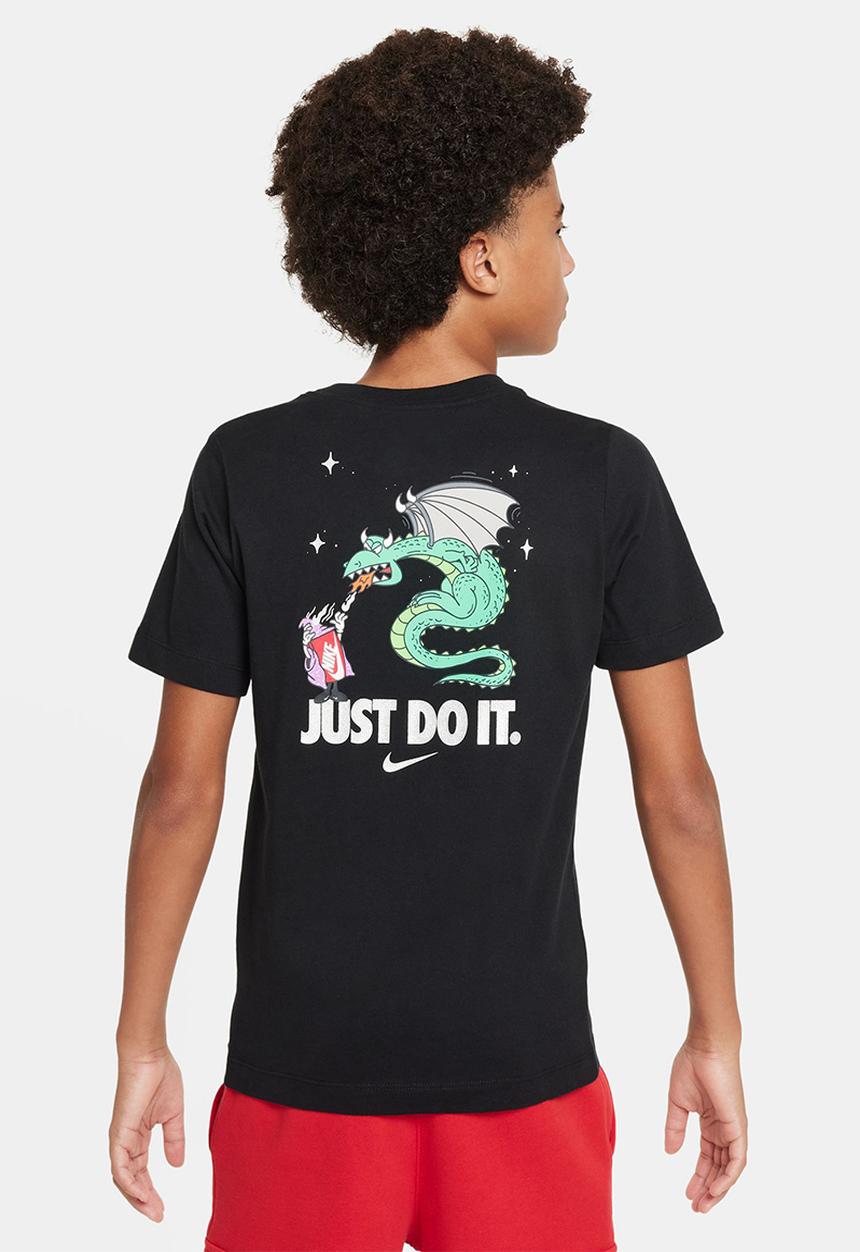 Nike - K Nsw Tee Boxy 3 - Black