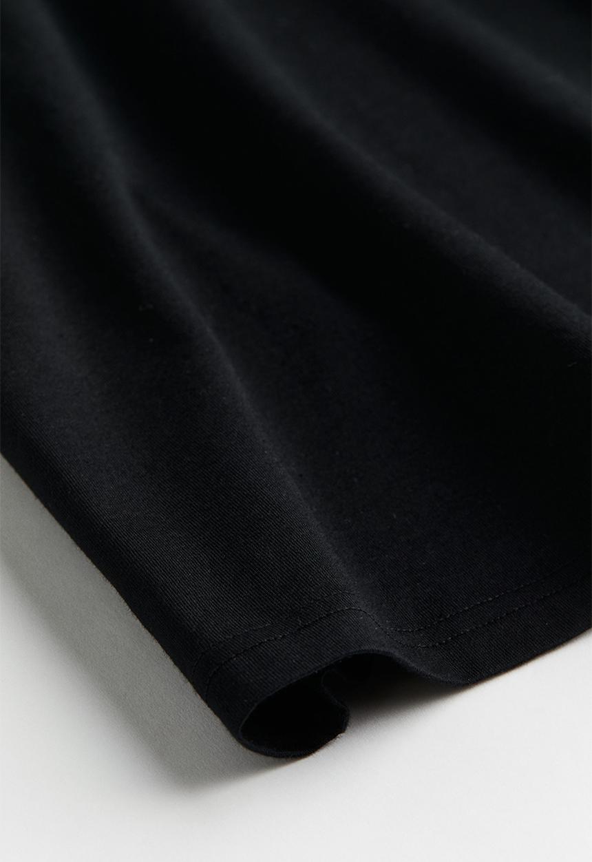 H&M - Boxy t-shirt - black