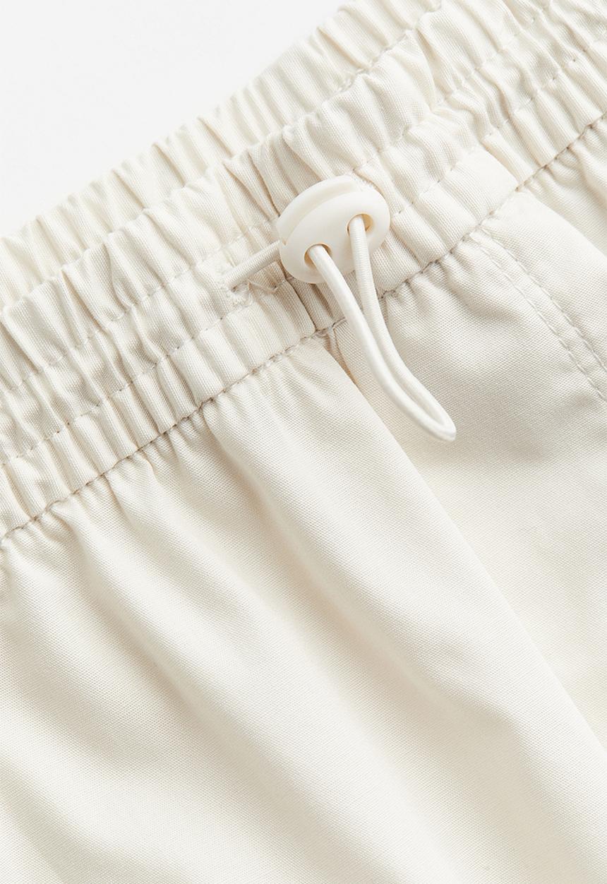 H&M - Poplin parachute skirt - white