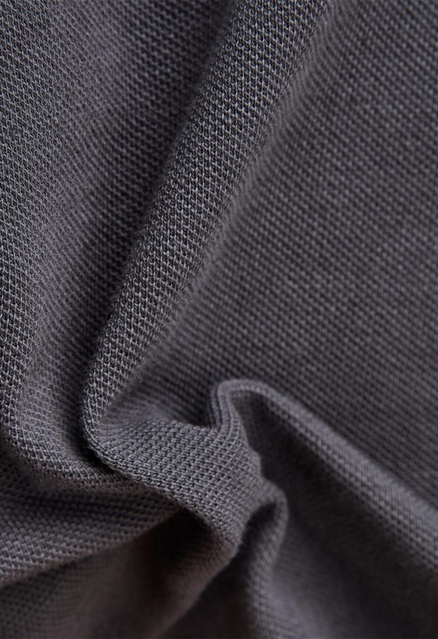 G-STAR - Lash r t short sleeve mirage pique r o - grey asphalt htr