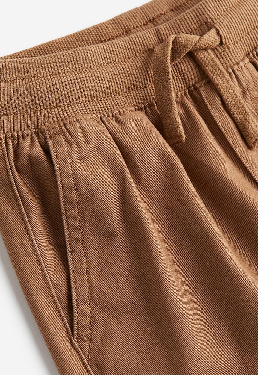 H&M - Joggers with reinforced knees - brown