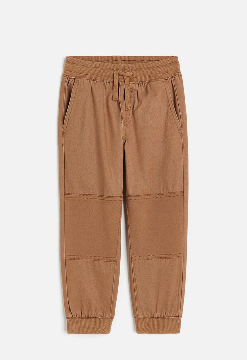 H&M - Joggers with reinforced knees - brown