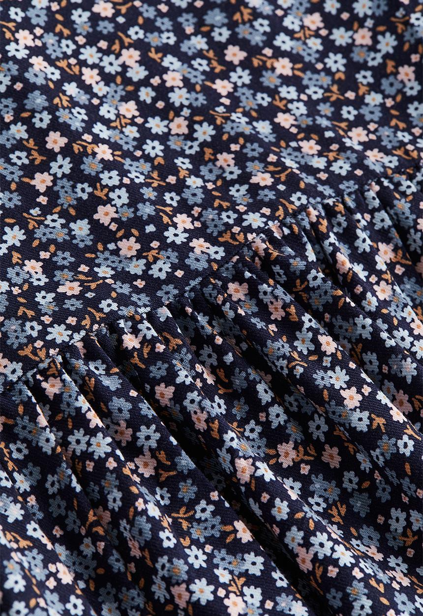 H&M - Flounce-trimmed dress - blue