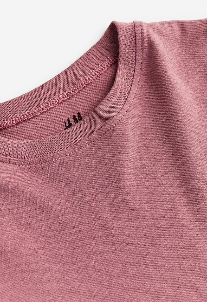 H&M - Long-sleeved jersey top - pink