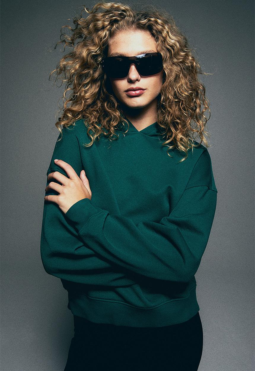 H&M - Hoodie - green