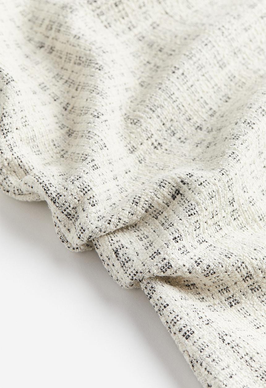 H&M - Bouclé dress - white
