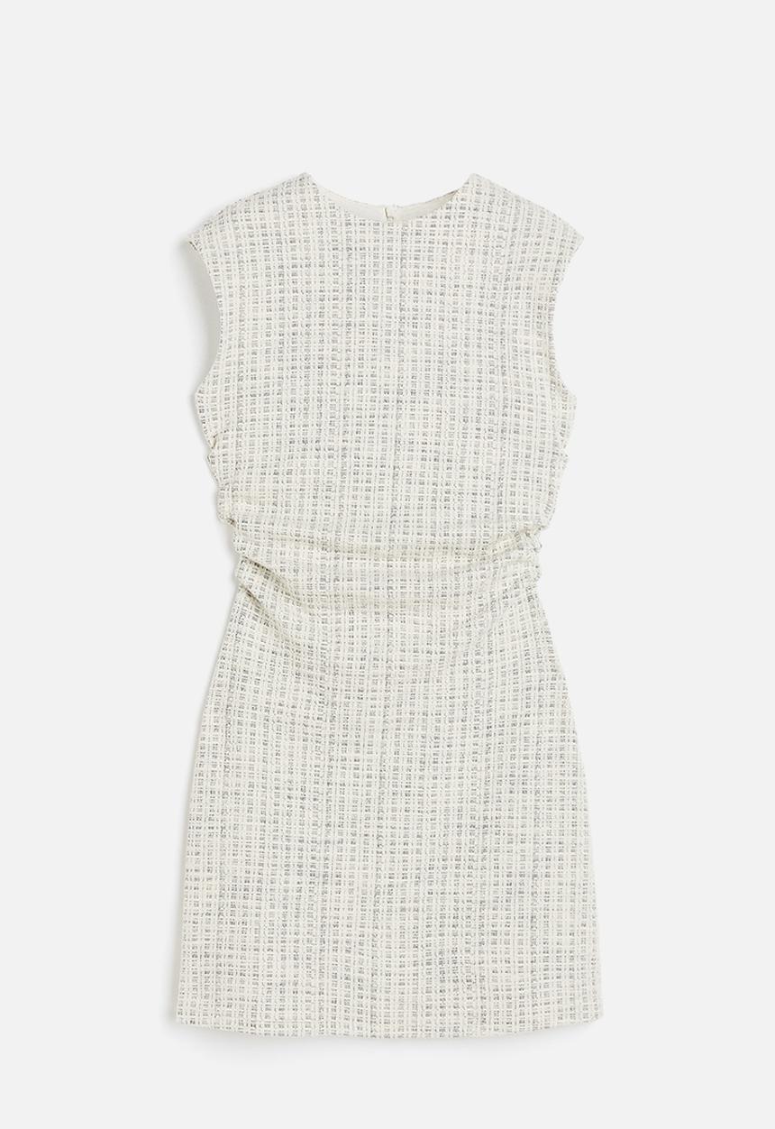 H&M - Bouclé dress - white