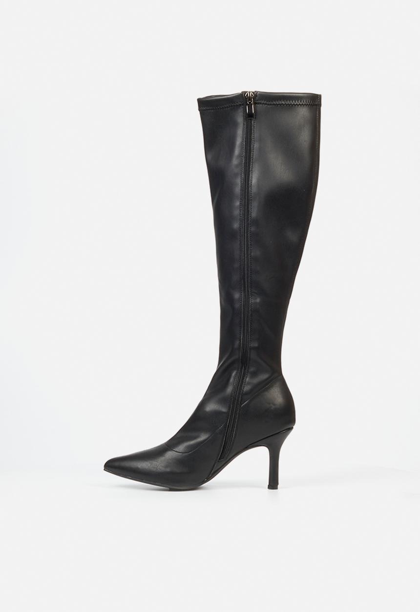Butterfly Feet - Lively 7 midi heel boot - black