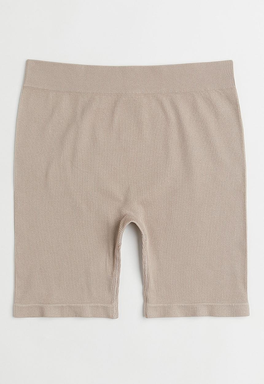 H&M - Seamless biker shorts - beige