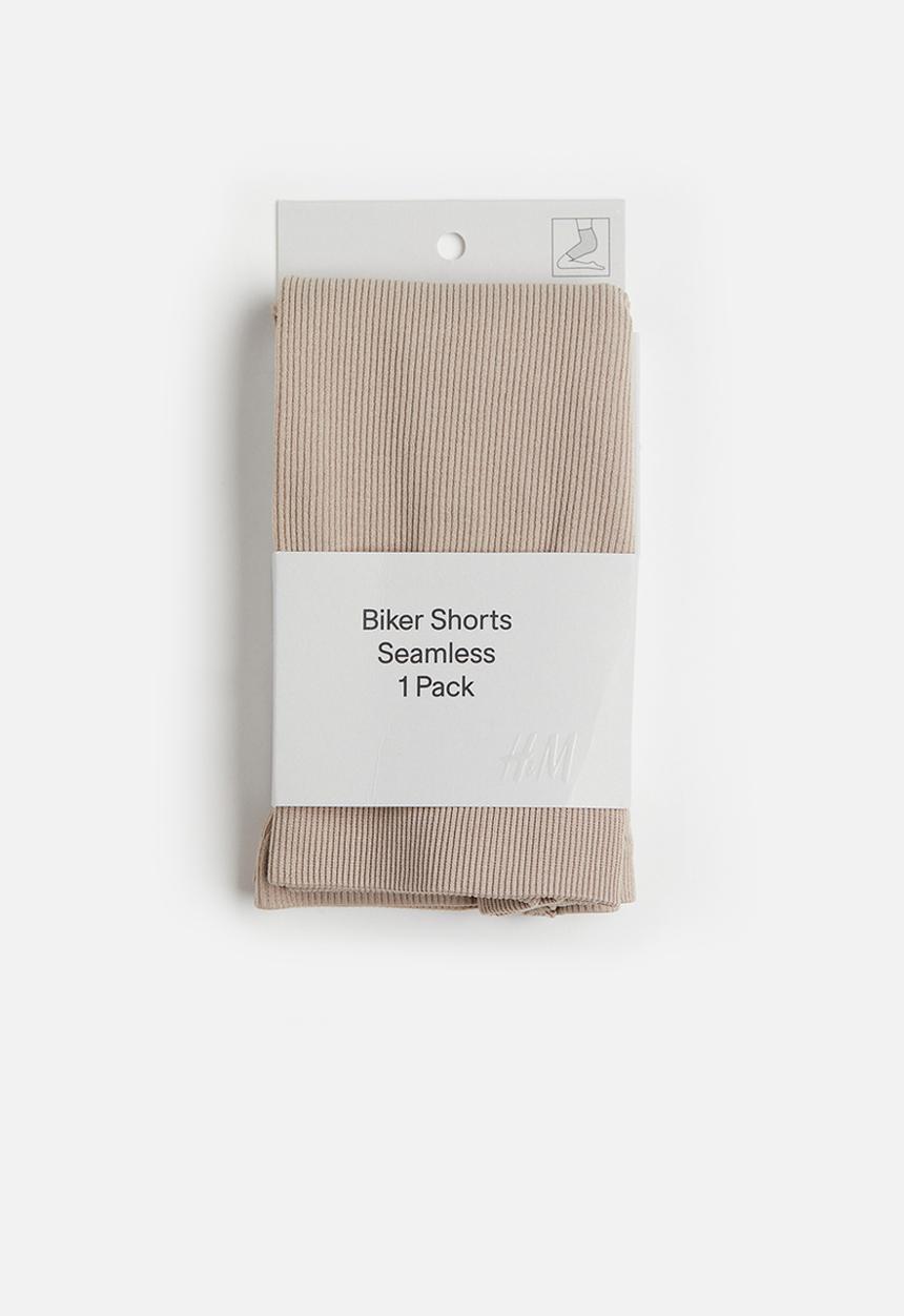 H&M - Seamless biker shorts - beige