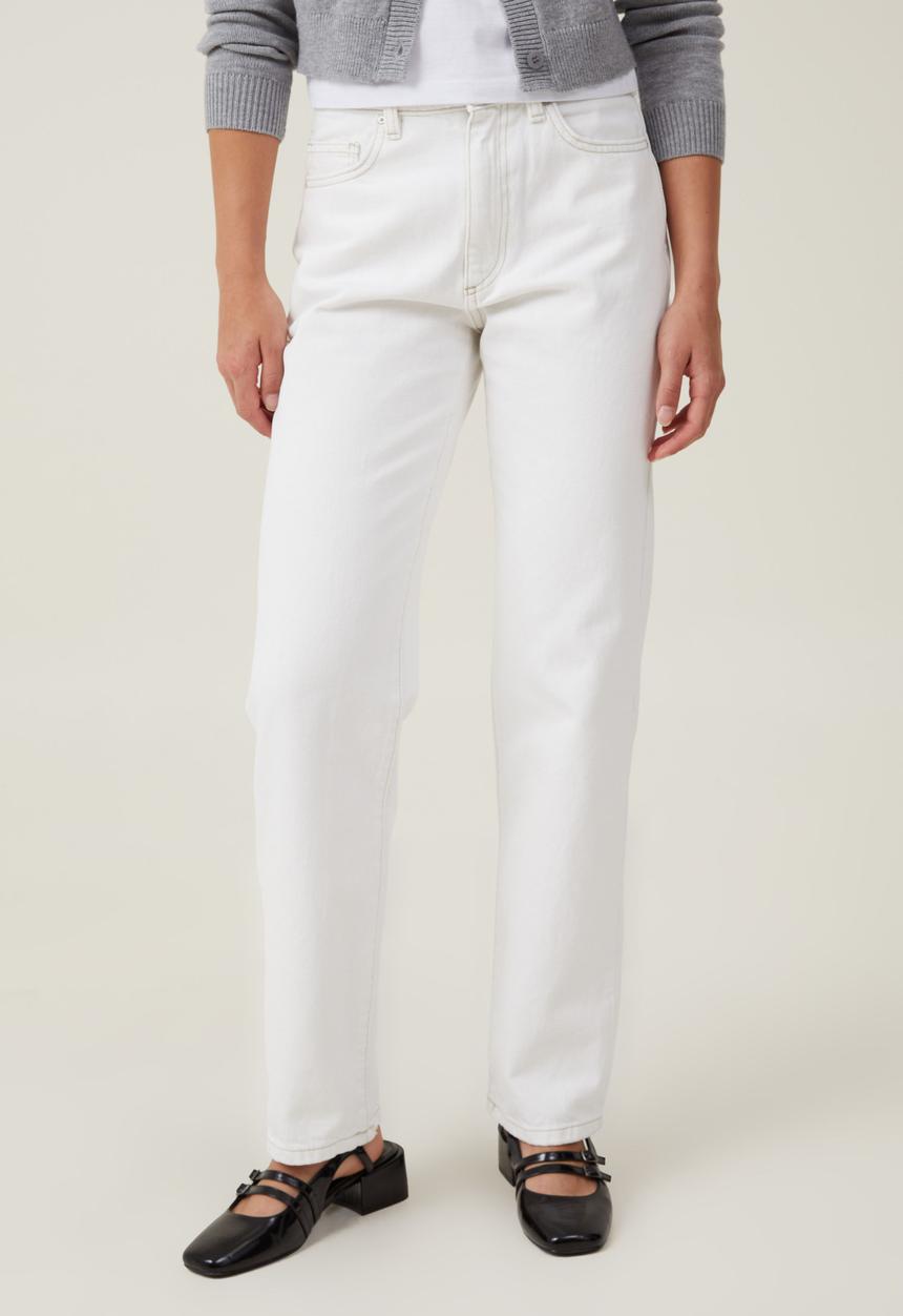 Cotton On - Original Straight Jean - Vintage White