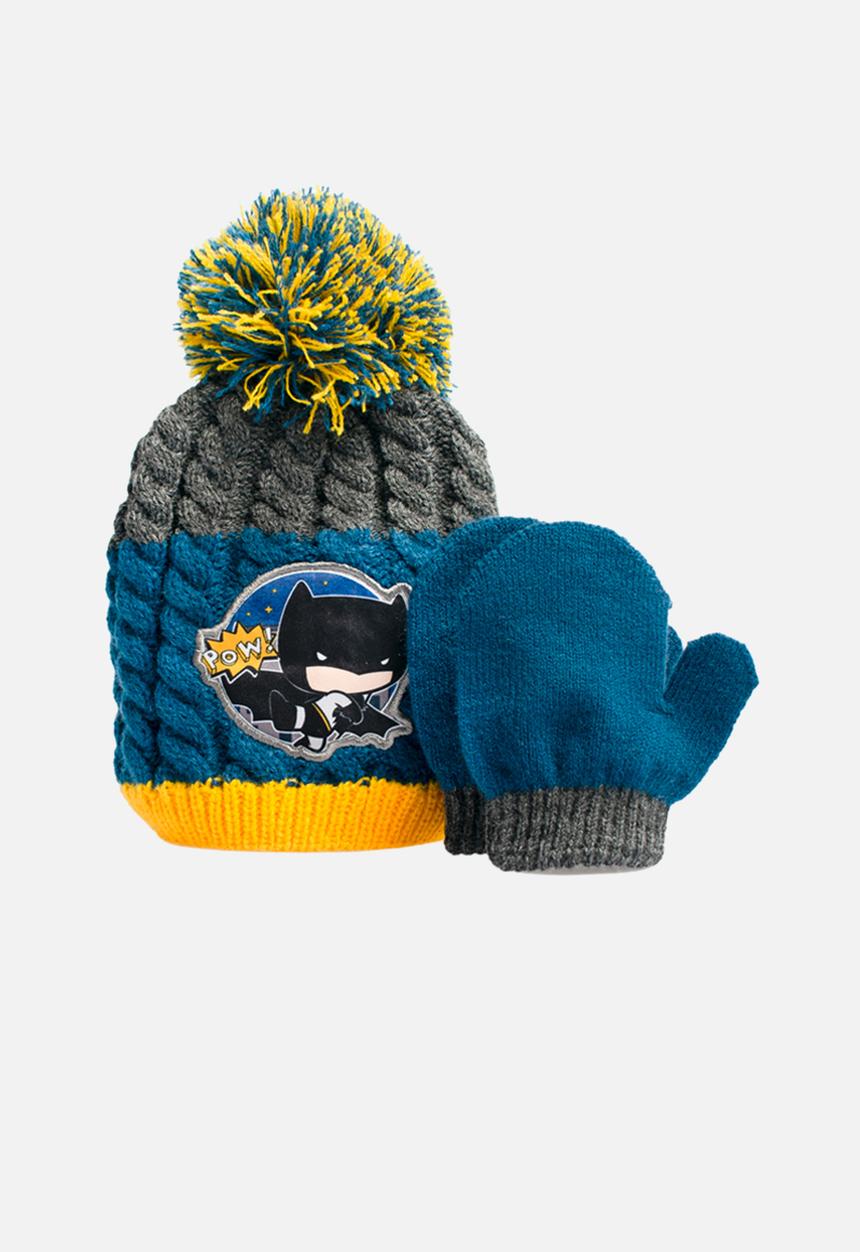 The Character Group (Legacy) - Batman beanie & mittens - blue