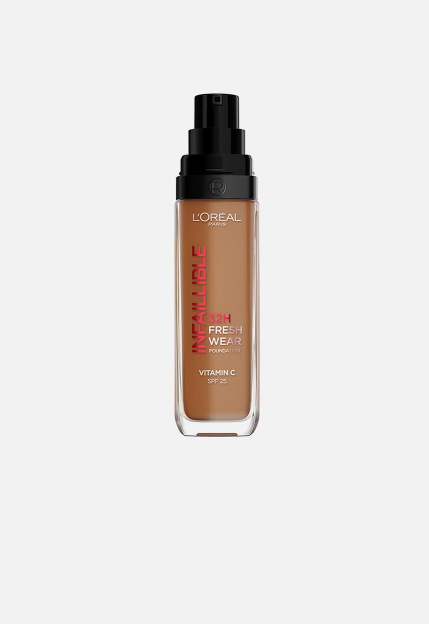 L'Oreal Paris - Infaillible 32HR Full-Coverage Freshwear Foundation Vitamin C + SPF25 - 384 Cool Undertone
