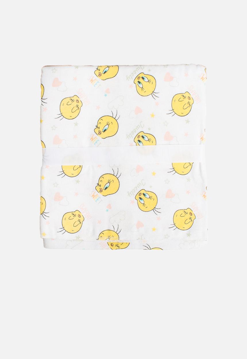 Character Group - Tweety receiving blanket - yellow