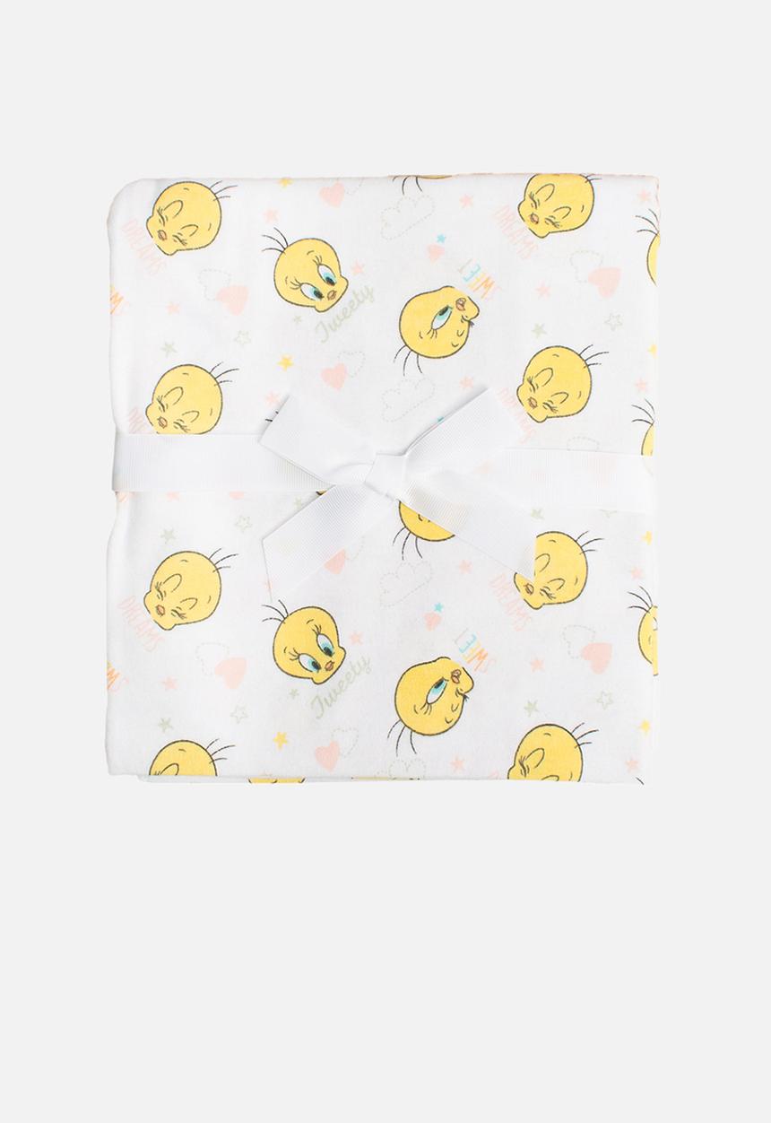 Character Group - Tweety receiving blanket - yellow
