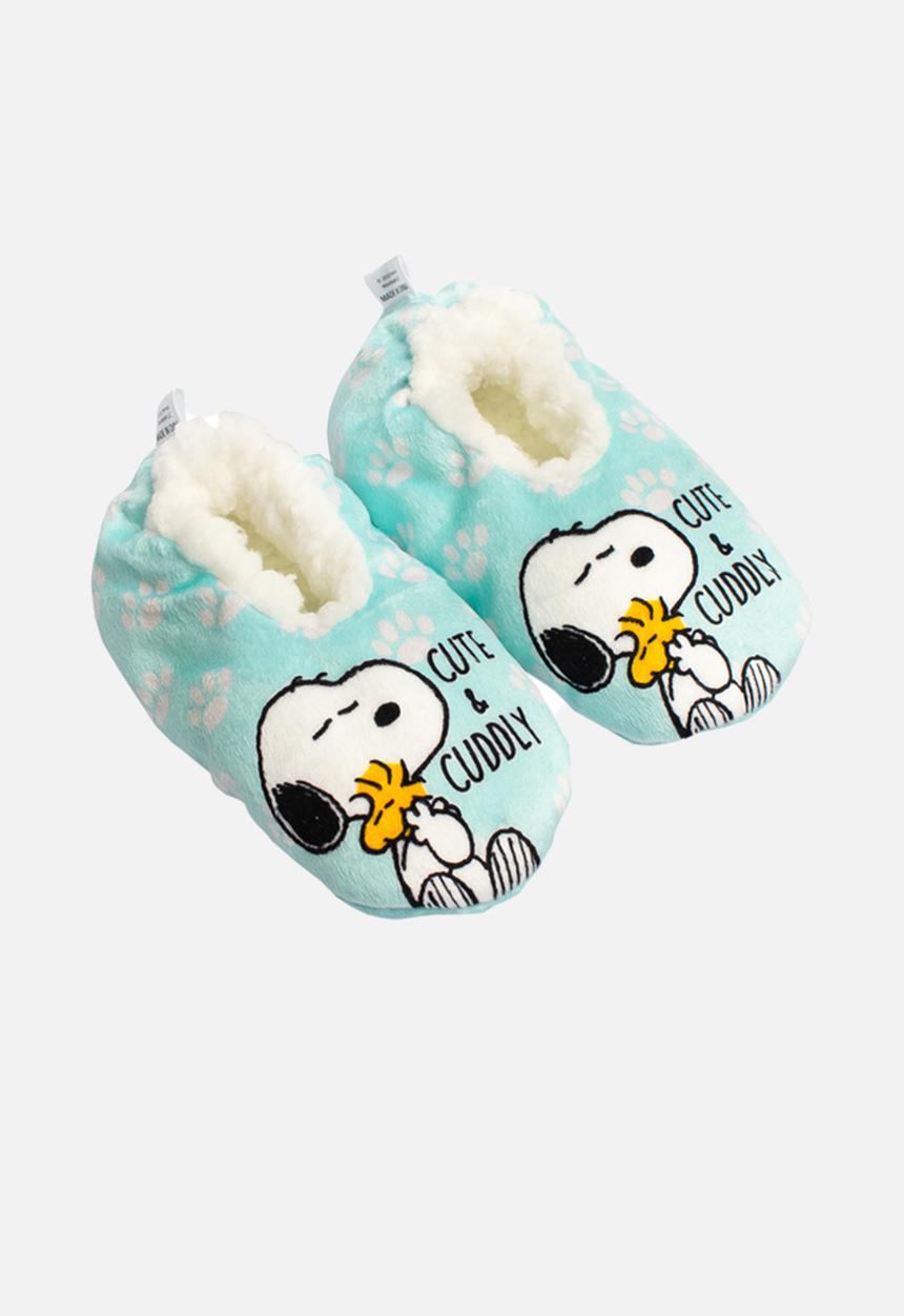 Character Group - Snoopy infant sherpa slipper - green