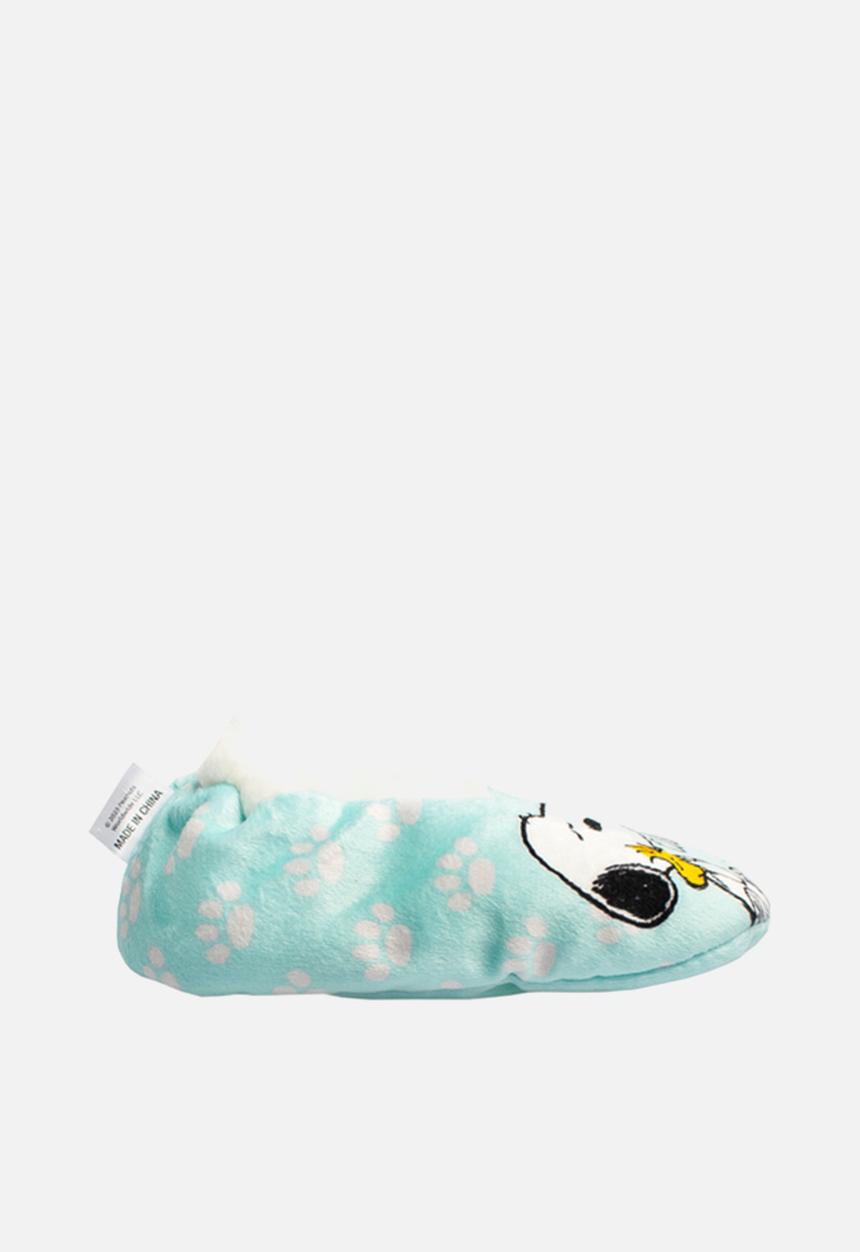Character Group - Snoopy infant sherpa slipper - green