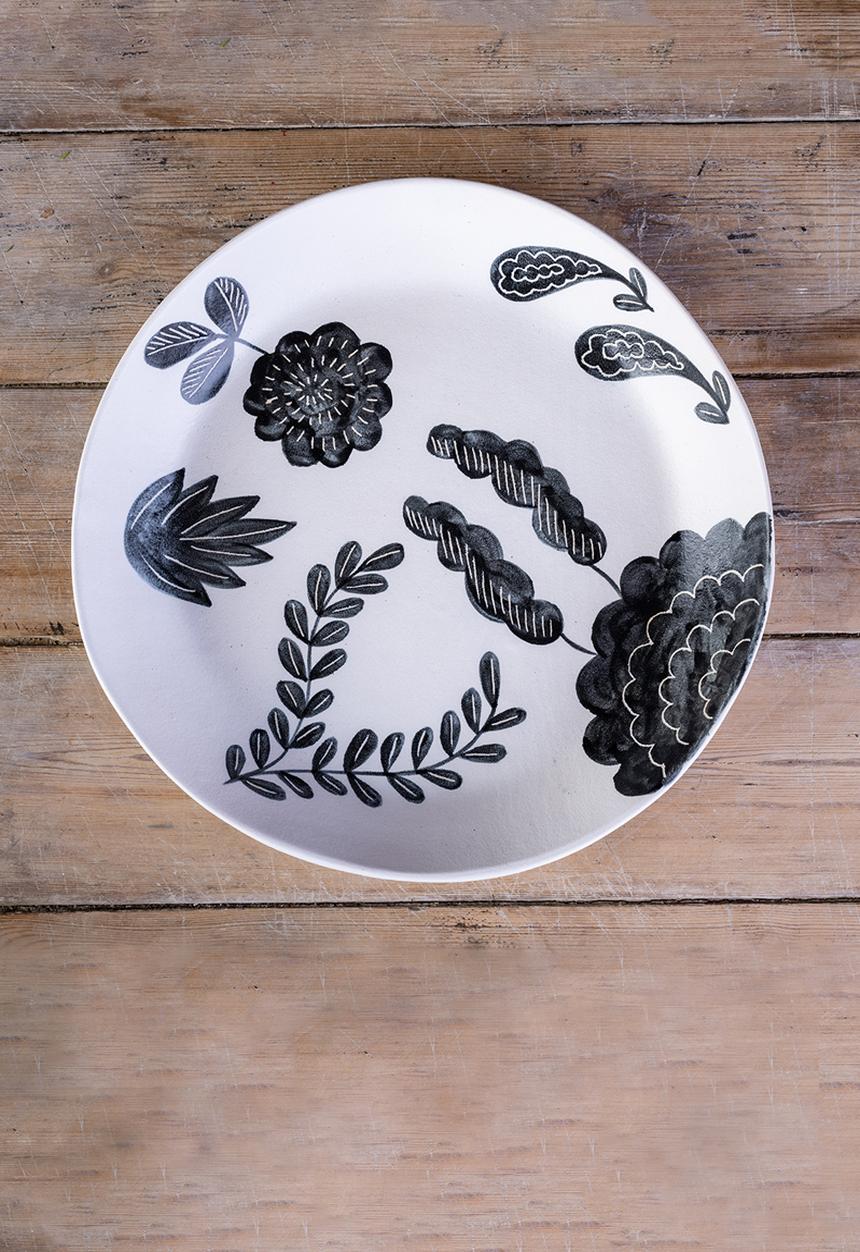 pret-a-pot - Botanic Large Platter - White