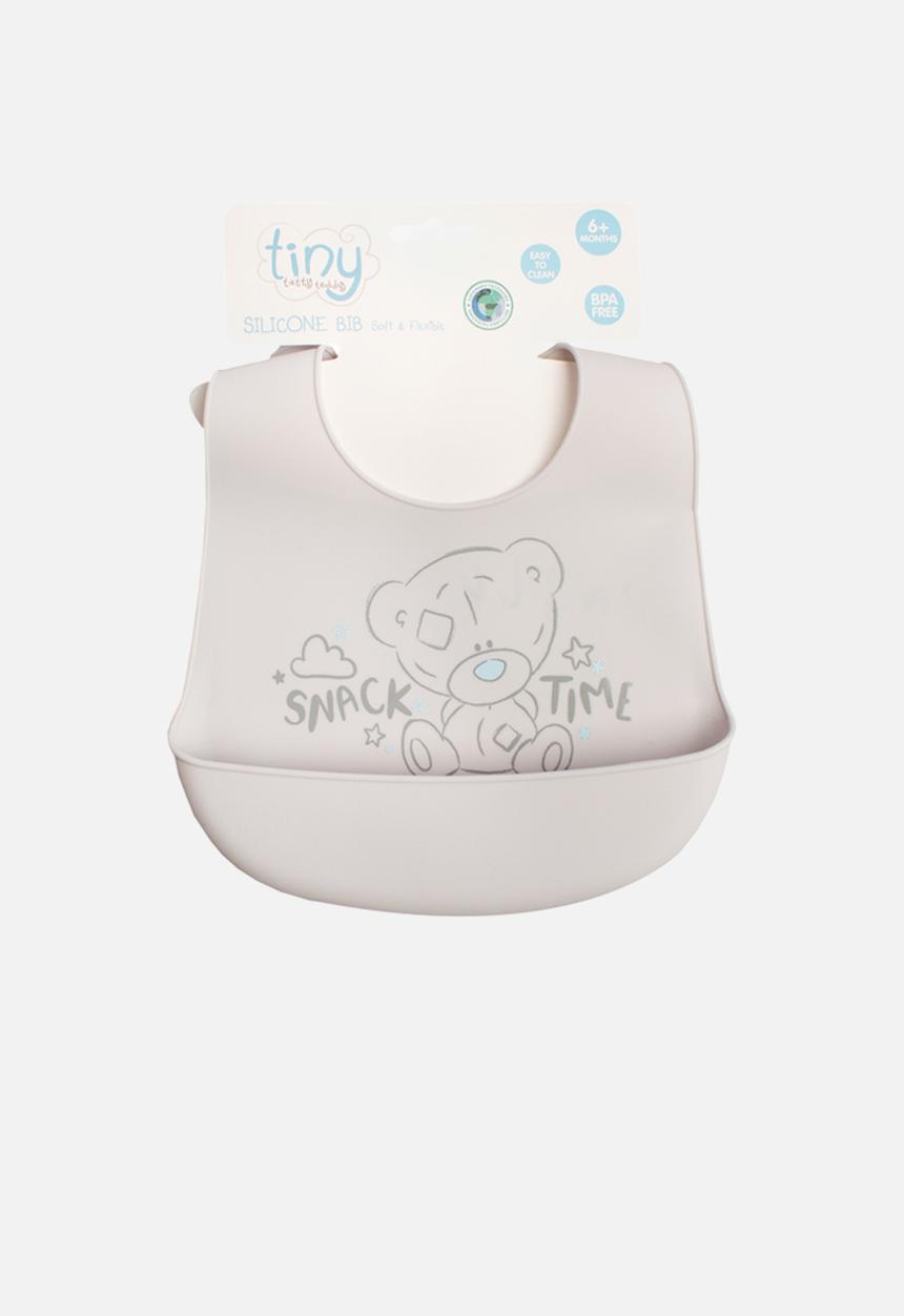 The Character Group (Legacy) - Tiny tatty teddy silicone bibs  - grey