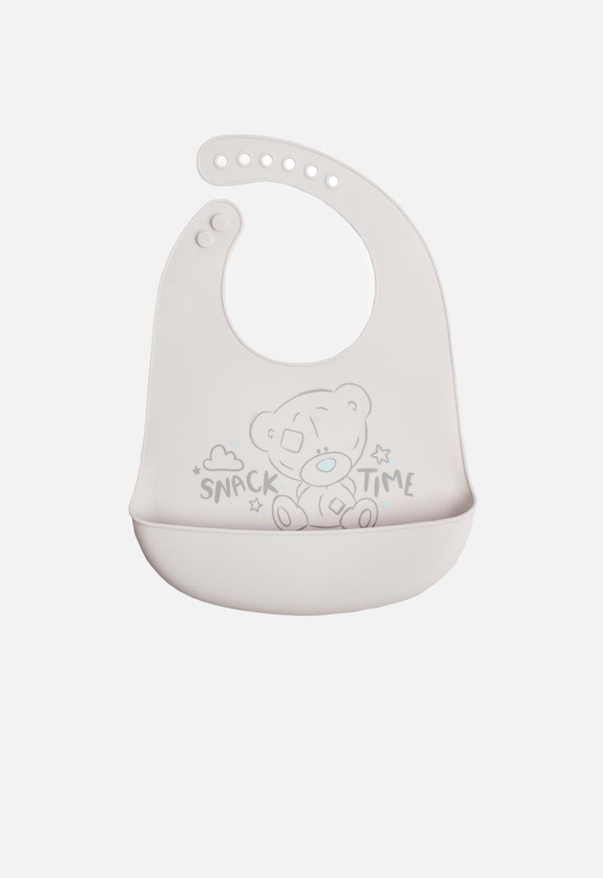 The Character Group (Legacy) - Tiny tatty teddy silicone bibs  - grey