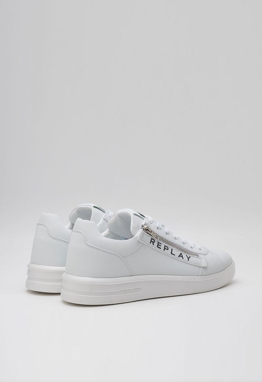 Replay - University - University zip men - white
