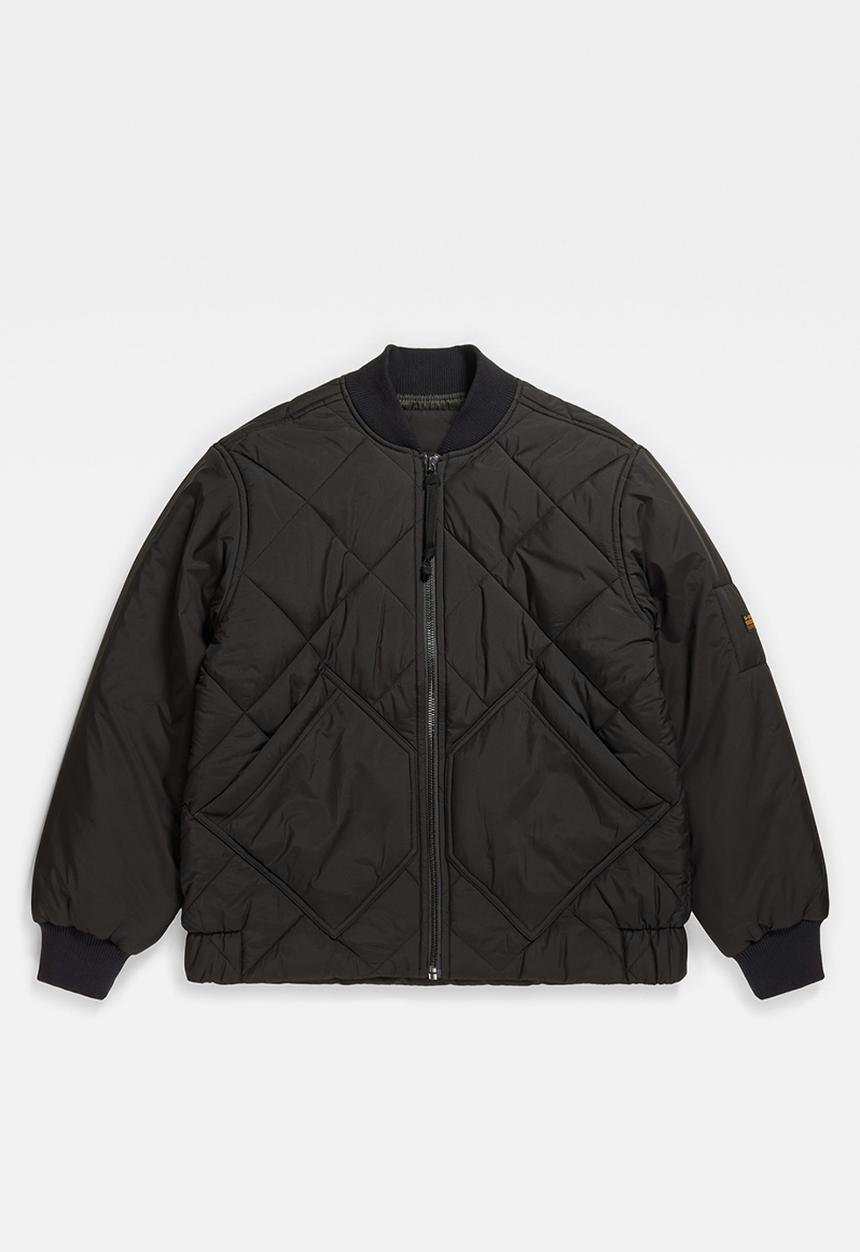 G-STAR - Diamond Qlty Bomber Unic matte lite r wr - dk black