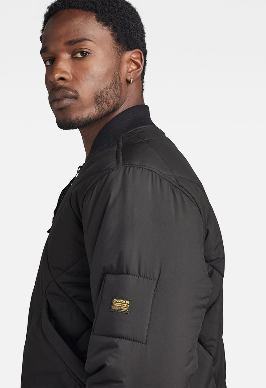 G-STAR - Diamond Qlty Bomber Unic matte lite r wr - dk black
