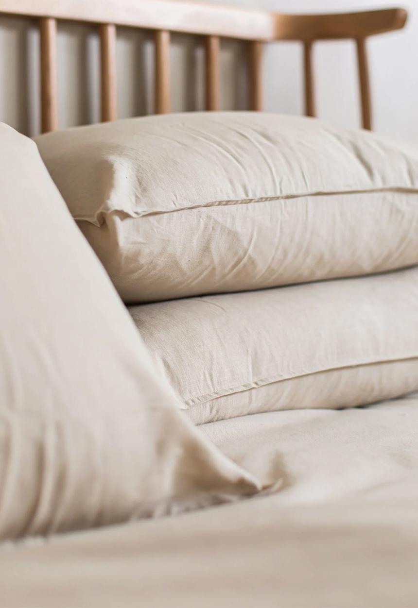 Hertex Haus - Bellisima Linen Blend Fitted Sheet - Natural